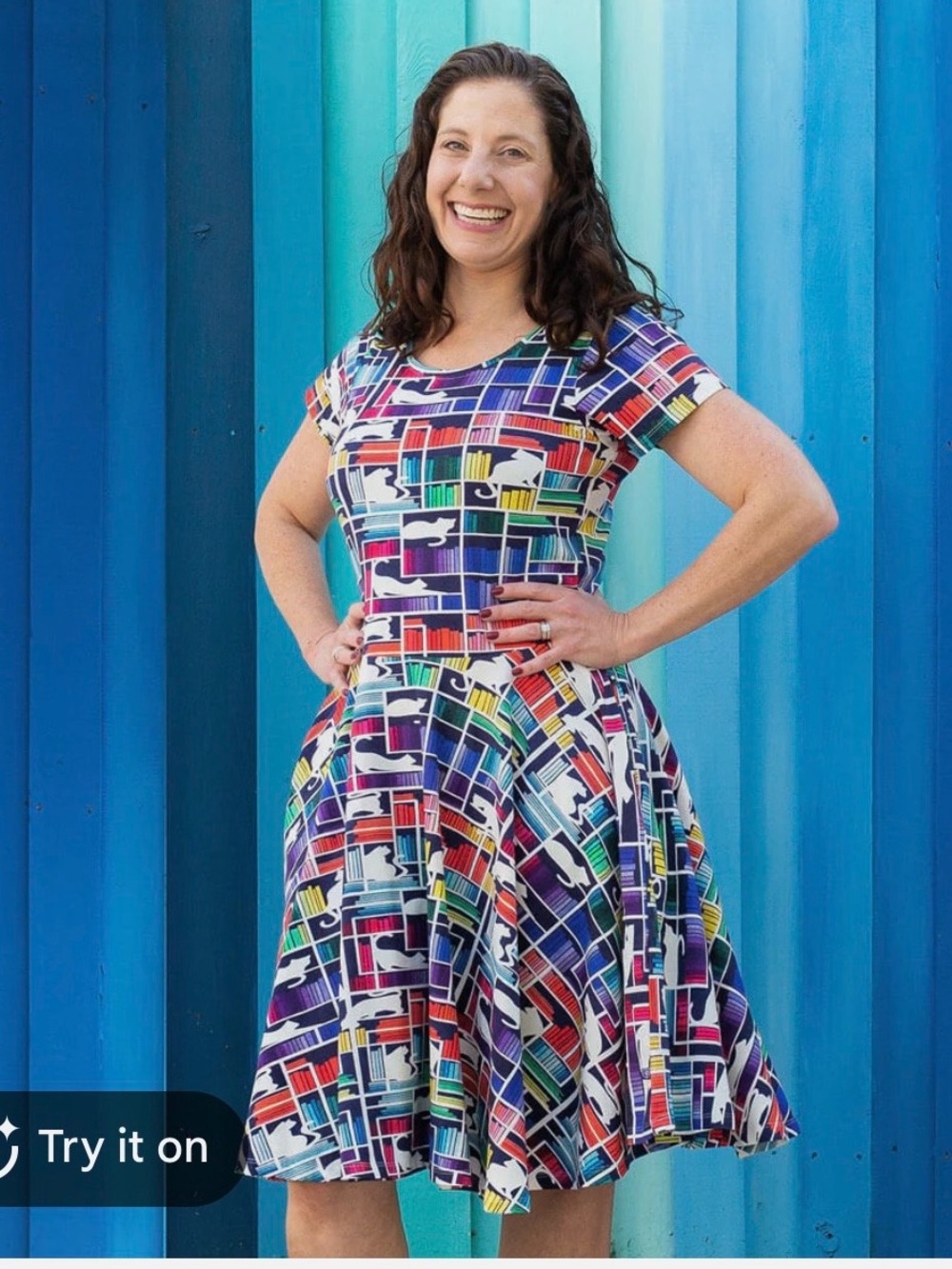 PRINCESS AWESOME ‘Check Meowt’ Cat Dress READ DESCRIPTION